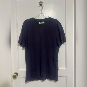 American Giant Navy Men's Premium Slub Crew Tee Size XL